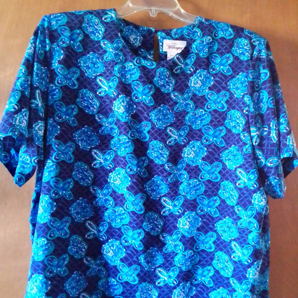 Worthington Blouse Blue Size 2x